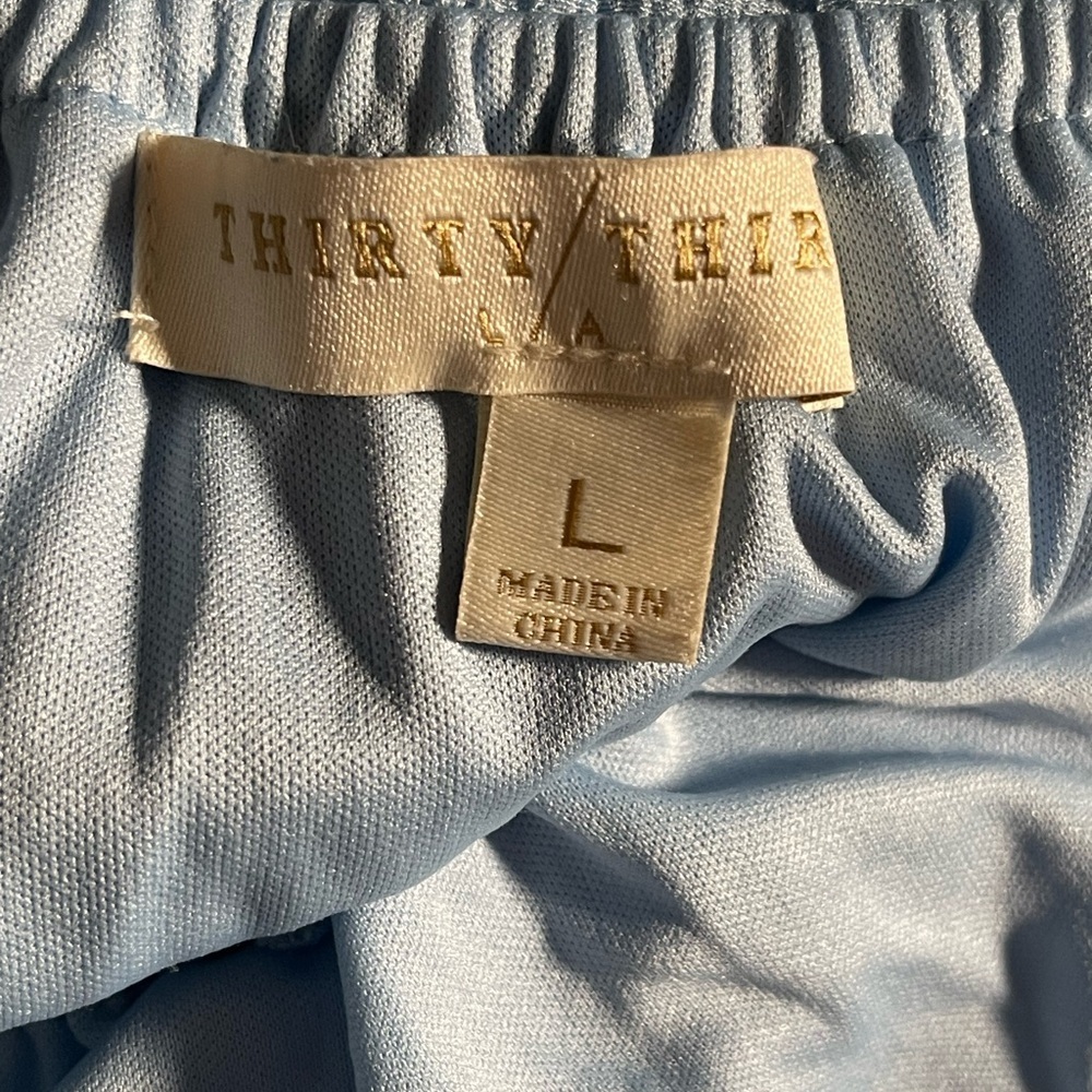 Thirty Three Light Blue Dress size Large - Picture 6 of 8